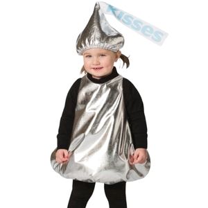 Hershey's Kiss Chocolate Funny Toddler Costume 2 - 4